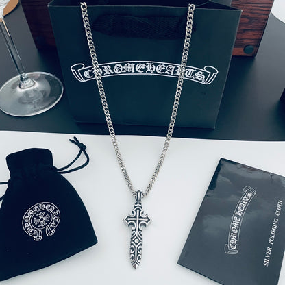 【CHROME HEARTS】クロムハーツ、新しいネックレス万能シンプルファッションオーナメント