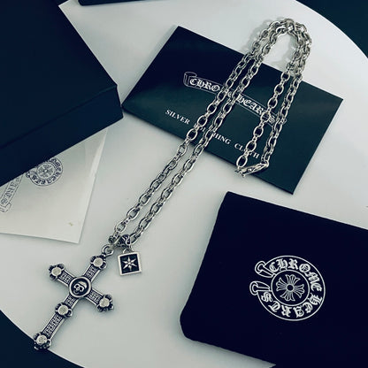 【CHROME HEARTS】クロムハーツ、新しいネックレス万能シンプルファッションオーナメント