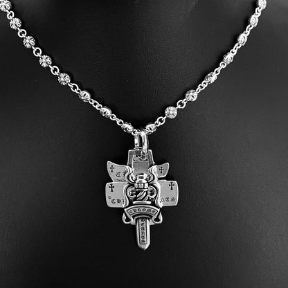 【CHROME HEARTS】ネックレス、新しいネックレス万能シンプルファッションオーナメント