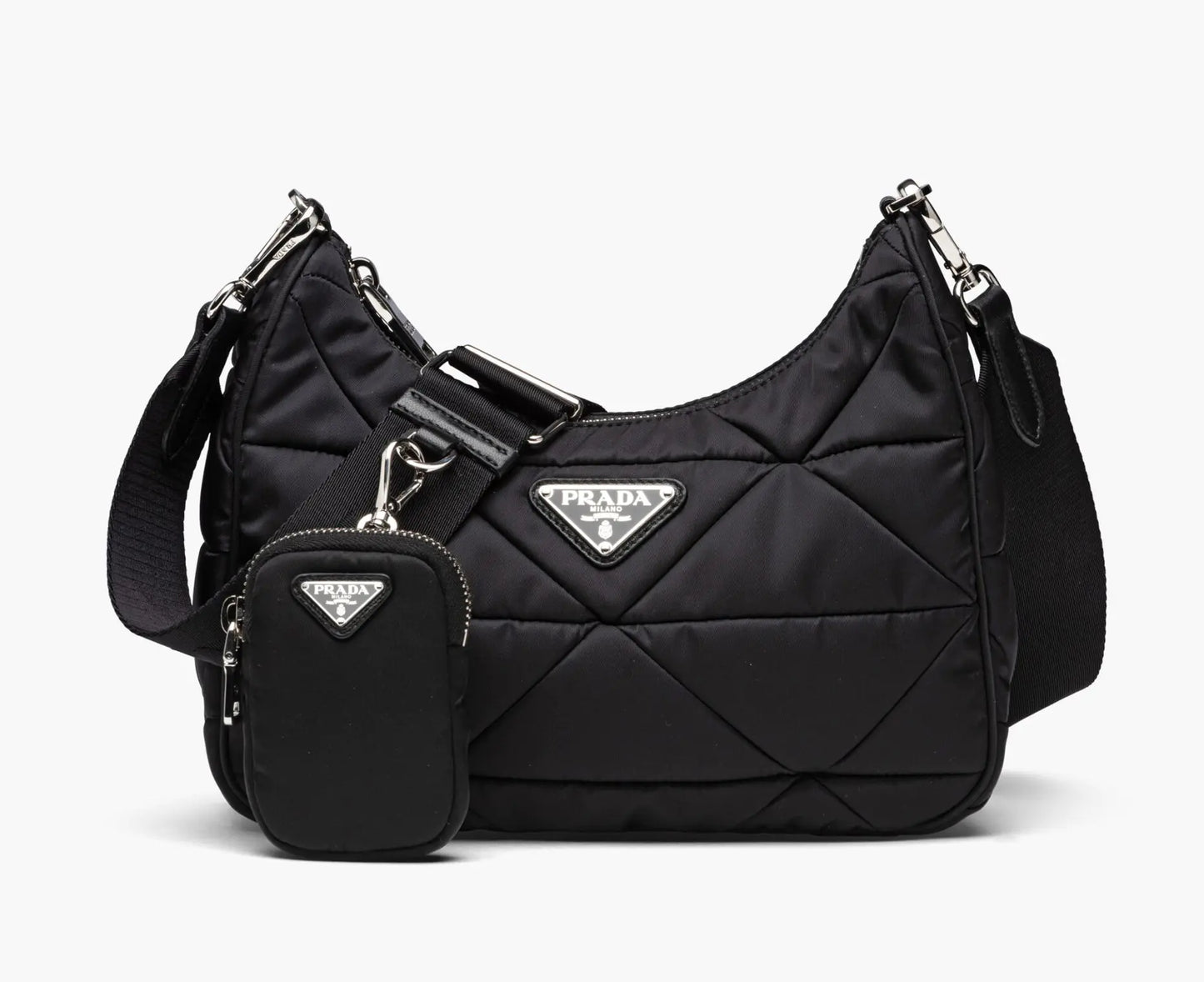 ☆PRADA プラダ パデッドナイロン ショルダーバッグ