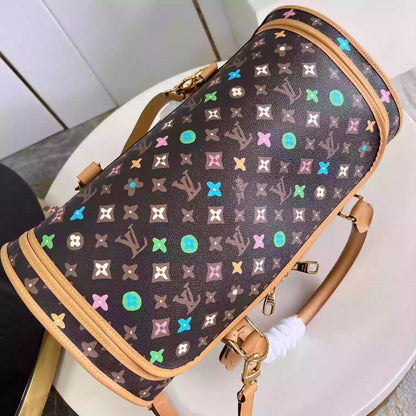 ドッグバッグ チョコレートモノグラム クラギー M47066 – LW376