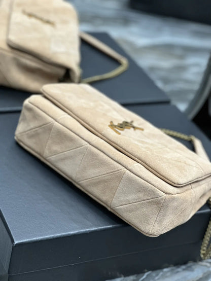 ジェイミー ミディアム チェーンバッグ カー リヴ ゴーシュ ラムスキン＆スエード