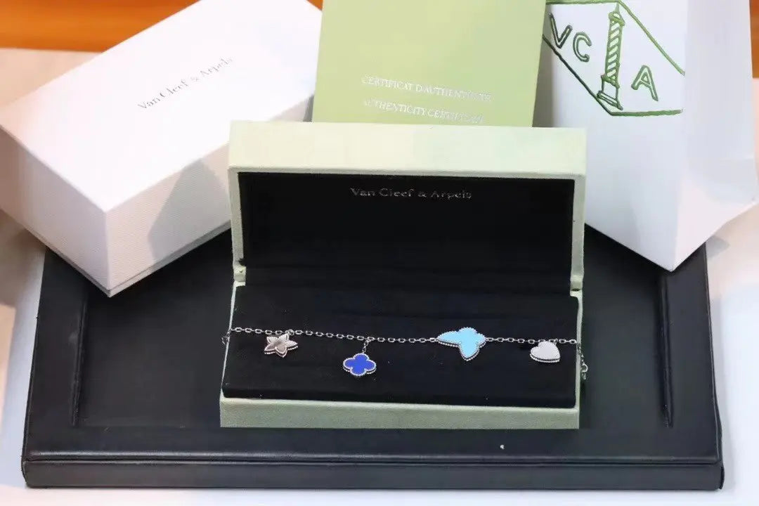 ヴァン クリーフ＆アーペル 四つ葉のクローバー マルチシェイプ ブレスレット