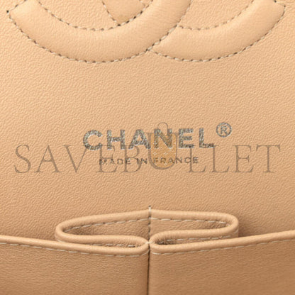 シャネル キャビア キルティング ミディアム ダブルフラップ 1119069 (25*15*7cm)