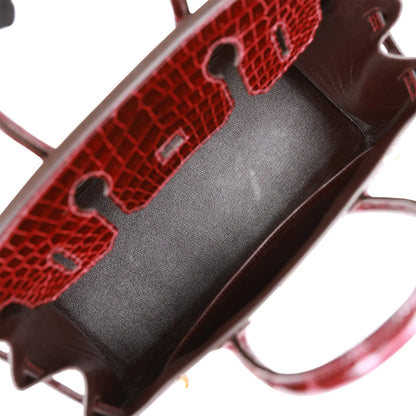 エルメス バーキン 30 ボルドー シャイニー ポロサス クロコダイル ゴールド金具