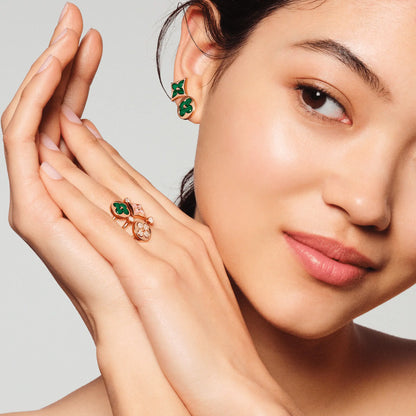 LV ルイ・ヴィトン カラーブロッサム BB サン イヤースタッド Q96673