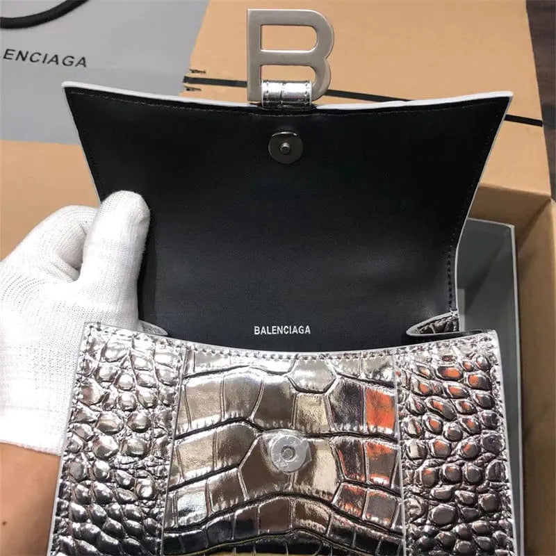 BALENCIAGA HOURGLASS スモールハンドバッグ2色