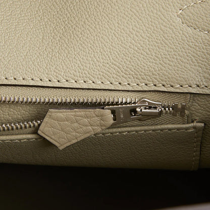 エルメス バーキン 35 セージ クレマンス パラジウム金具