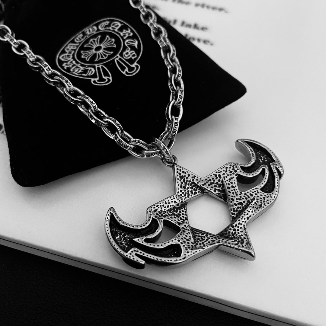 【CHROME HEARTS 】ネックレス、新しいネックレス万能シンプルファッションオーナメント