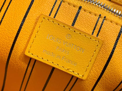 ルイ・ヴィトン ドップキット ボルネオイエロー モノグラム・マカサー キャンバス バッグ – LW145