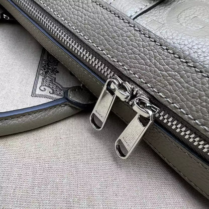 グッチ ジャンボ GGブリーフケース ドキュメントバッグ ブラウンレザー – BG072