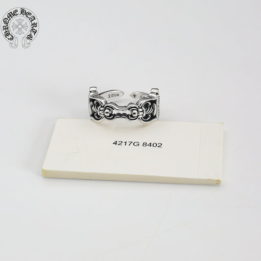 【Chrome Hearts】 男性と女性のためのクロエハートファッションパーソナリティリング