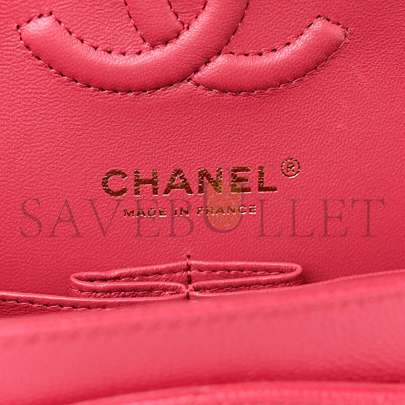 シャネル キャビア キルティング スモール ダブルフラップ 1411761 (23*14.5*6cm)