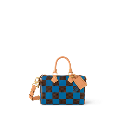 ルイ・ヴィトン N40585 スピーディ25 バンドリエール ダミエ・ポップ