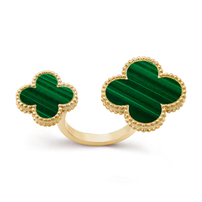 ヴァン クリーフ＆アーペルのマジック アルハンブラ インターフィンガー リングの新着