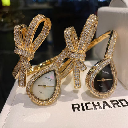 シャネル ボウ ダイヤモンド レディース ウォッチ