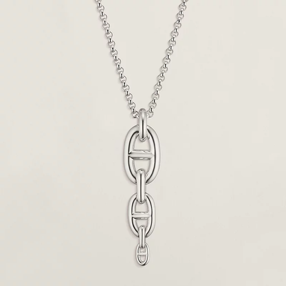 エルメス シェーヌ ダンクル アンシャネ ネックレス、ラージの新商品