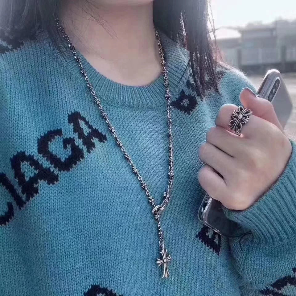 Chrome Hearts （クロムハーツ） クロス ネックレス 70cm