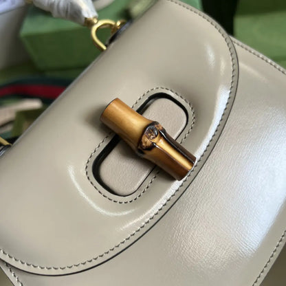 グッチ バンブー 1947 ミニトップハンドルバッグ