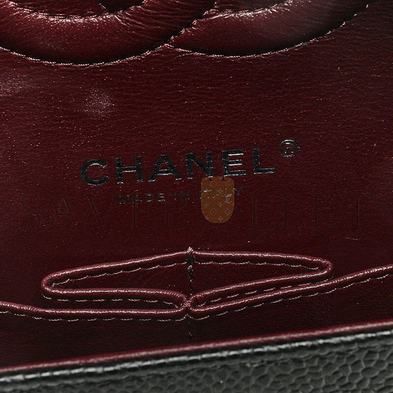 シャネル キャビア キルティング ミディアム クラシック フラップ 1403076 (25*15*7cm)