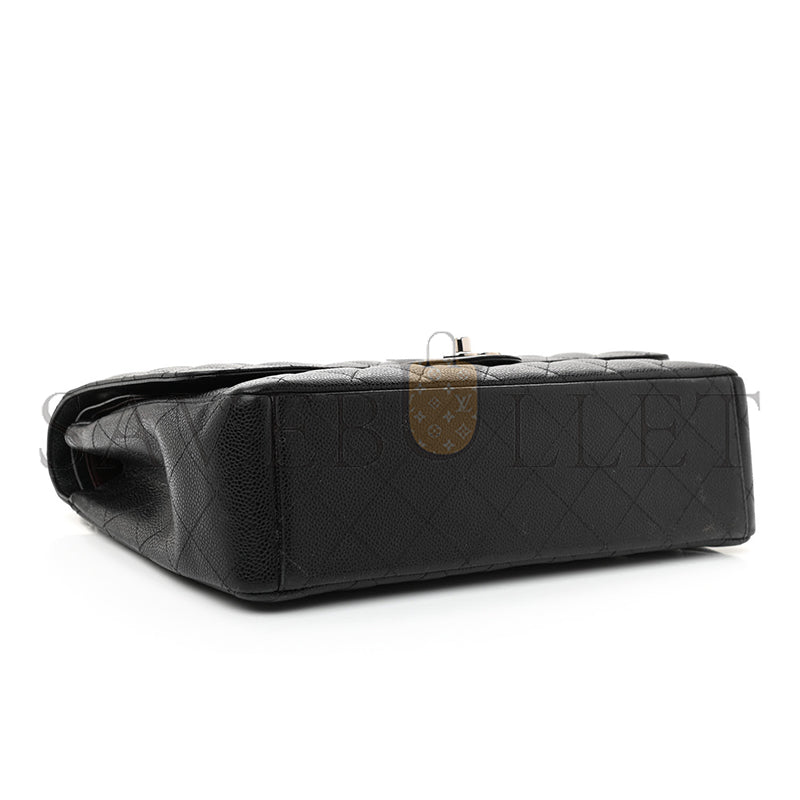 シャネル キャビアキルティング マキシ ダブルフラップ 1167370 (33*24*9cm)