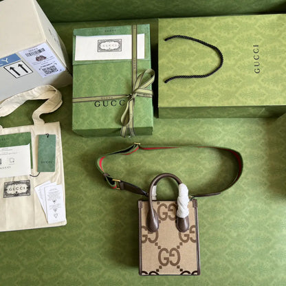 インターロッキングGのミニトートバッグ