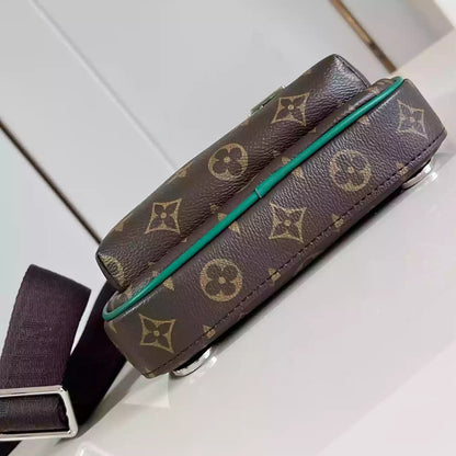 アベニュー スリングバッグ ボルネオグリーン モノグラム マカッサル M12734 – LW292