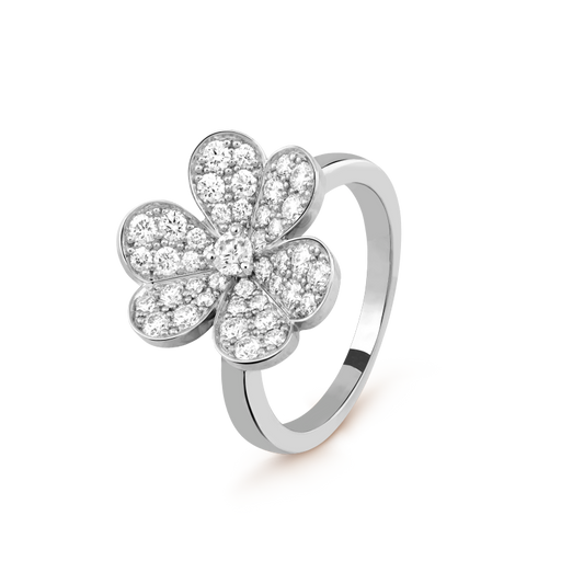 ヴァン クリーフ＆アーペルのフリヴォル リング（シングルフラワー）の新着商品