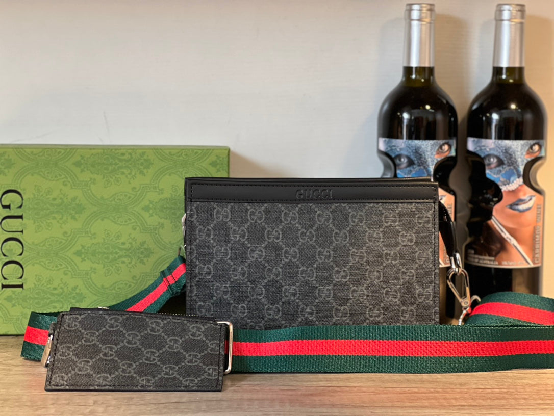 【 GUCCI 旗艦店】GGショルダーバッグ 22X14X7CM