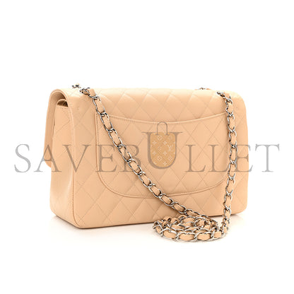 シャネル キャビア キルティング ジャンボ ダブルフラップ 1153723 (30*19*9cm)