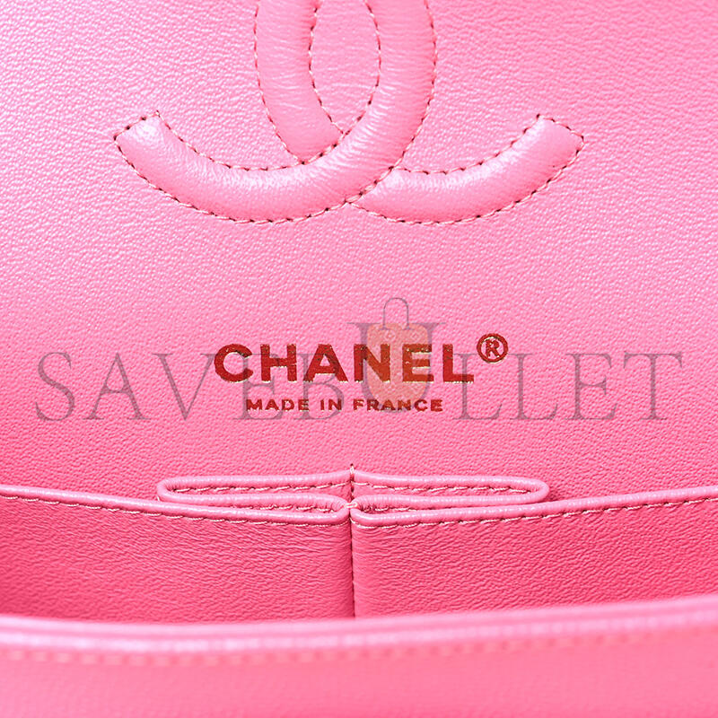 シャネル キャビア キルティング スモール ダブルフラップ 1458294 (23*14.5*6cm)