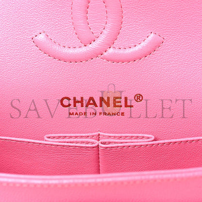 シャネル キャビア キルティング スモール ダブルフラップ 1458294 (23*14.5*6cm)