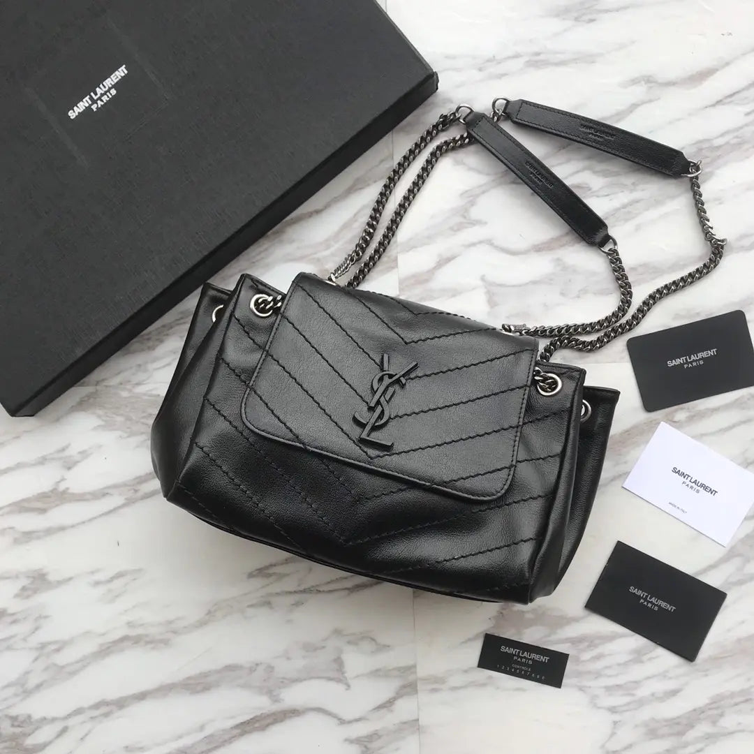 パファー スモールバッグ ノリタバッグ レザー