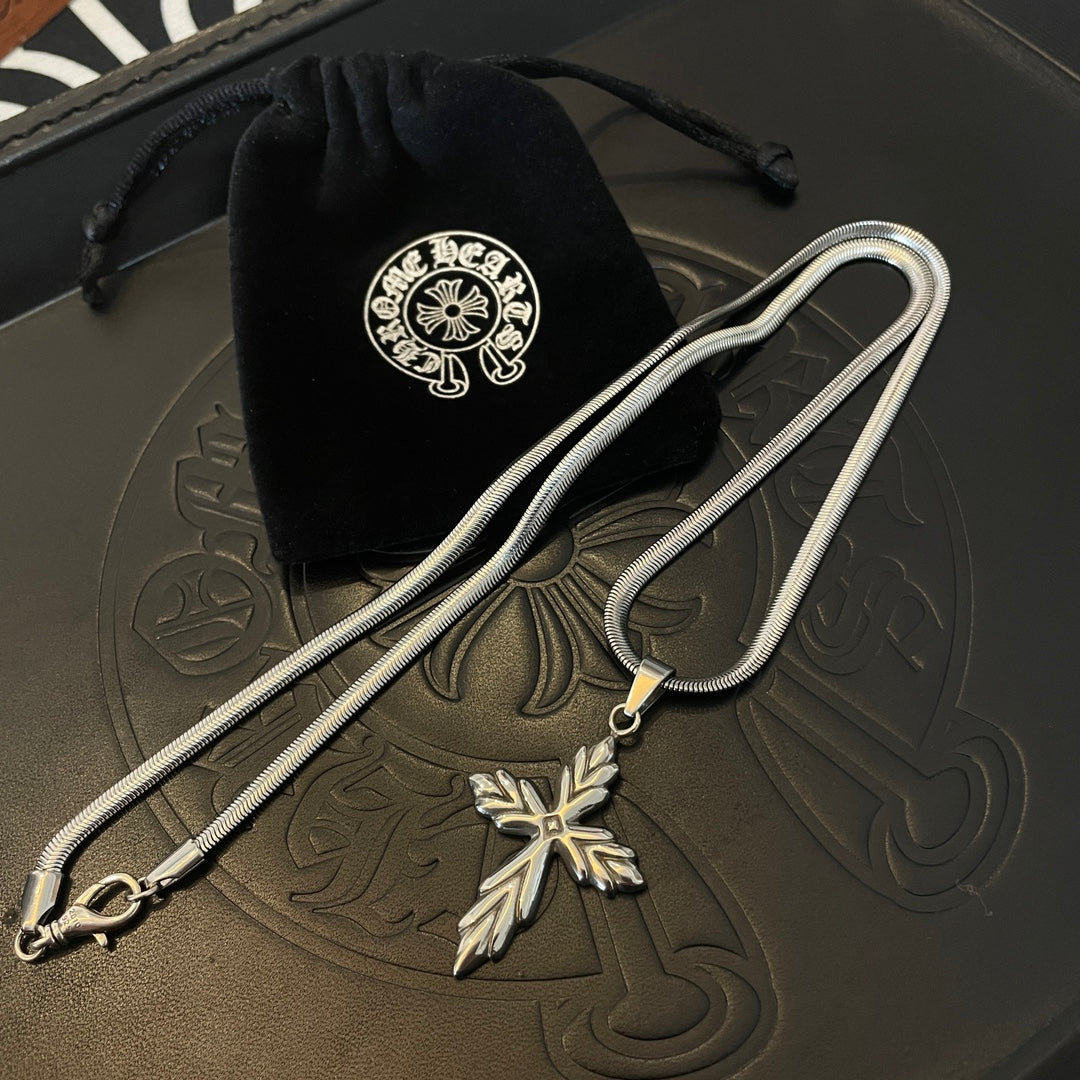 【CHROME HEARTS】ネックレス、新しいネックレス万能シンプルファッションオーナメント