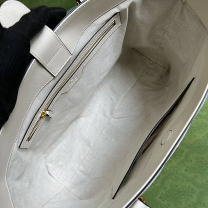 GGマトラッセ レザー ミディアム トート