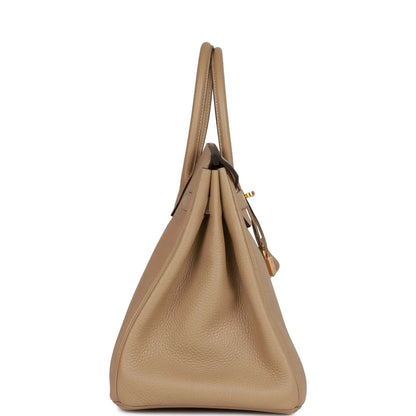 エルメス バーキン 35 トレンチ クレマンス ゴールド金具