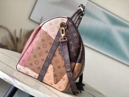 LV キーポル バンドリエール 55 ブラウン – LW183