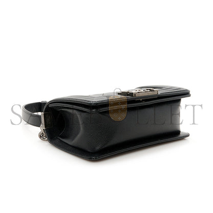 シャネル マスターキャビア キルティング スモールボーイ フラップ A67085 (20*12*8cm)