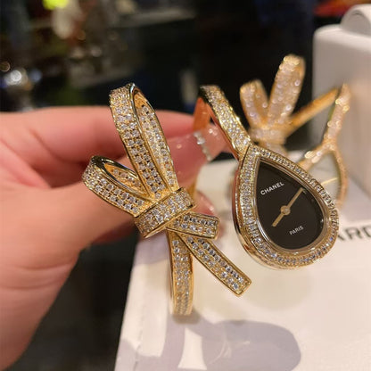 シャネル ボウ ダイヤモンド レディース ウォッチ