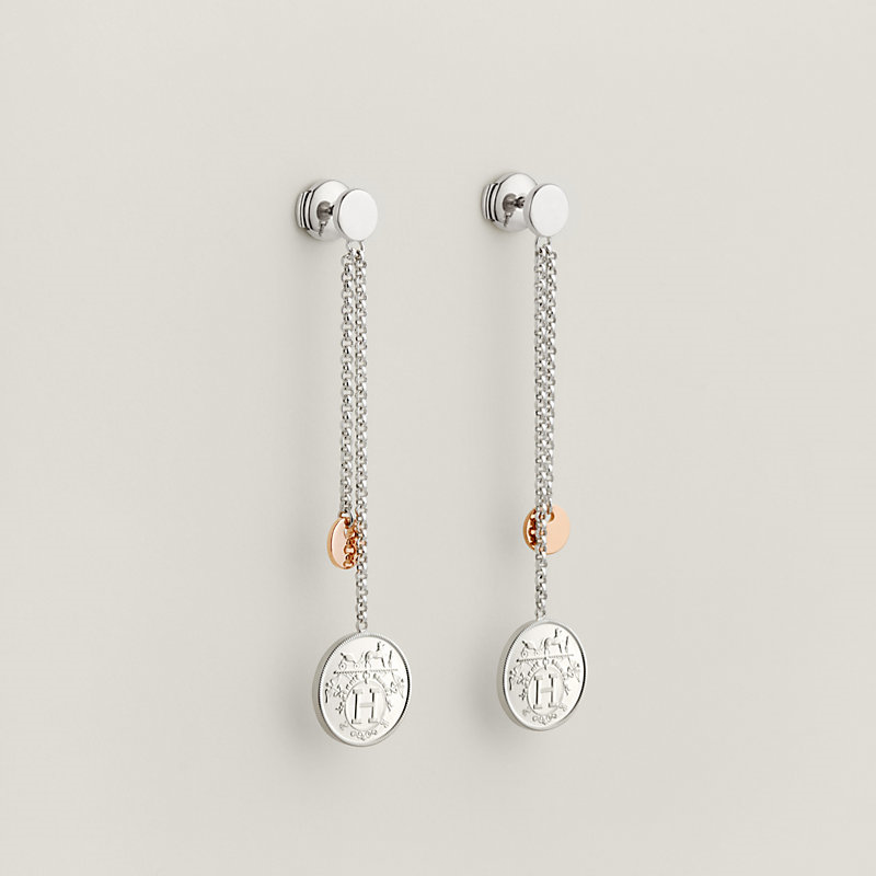 エルメスの新商品 エルメス エクスリブリス イヤリング（小）