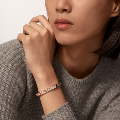 ラブブレスレット、ダイヤモンドパヴェ