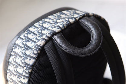 ディオール ライダー バックパック ベージュ＆ブラック ディオール オブリーク ジャカード – DIO028