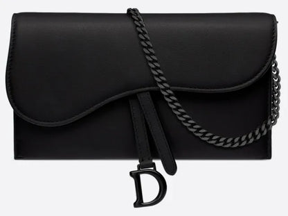♯注目【CHRISTIAN DIOR】今旬のウルトラマット☆SADDLE WALLET
