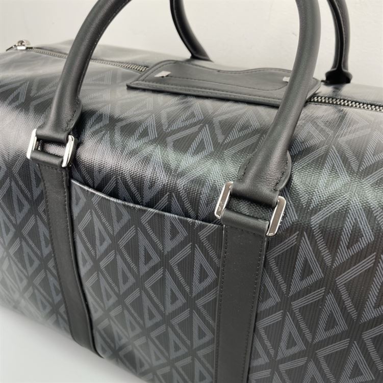 ディオール リンゴット 50 バッグ ブラック CD ダイヤモンド キャンバス – DIO009