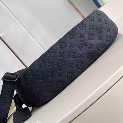 ホーボー ハマックバッグ ブラック モノグラム シャドウ M12850 – LW420