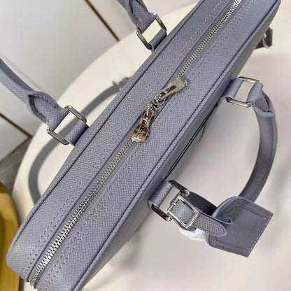 ポルト ドキュメント ヴォヤージュ PM グレー タイガレザー M11659 – LW323