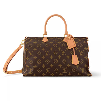 スピーディー P9 バンドリエール 50 モノグラム ソフトカーフスキン M46962 – LW359