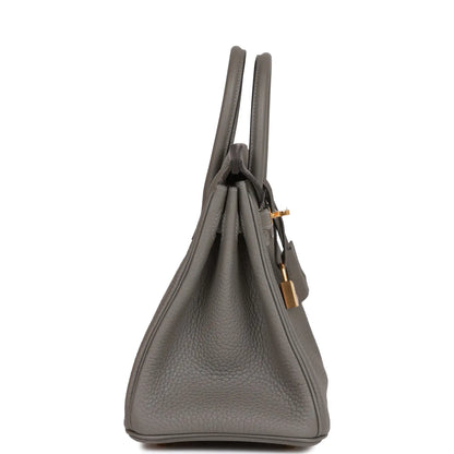 エルメス バーキン 25 グリスマイヤー トゴ ゴールド金具