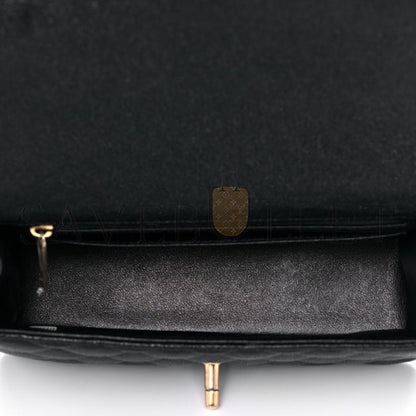 シャネル マスター キャビア キルティング ミニ トップハンドル フラップ 1104674 (20*12*7cm)