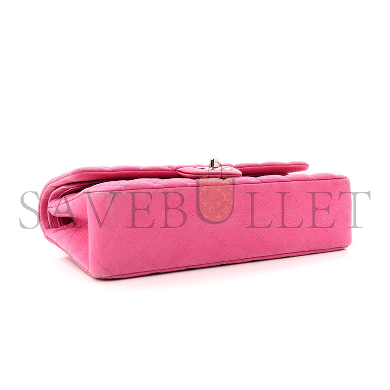 シャネル イリデッセント キャビア キルティング ミディアム ダブルフラップ 1436314 (25*15*6cm)